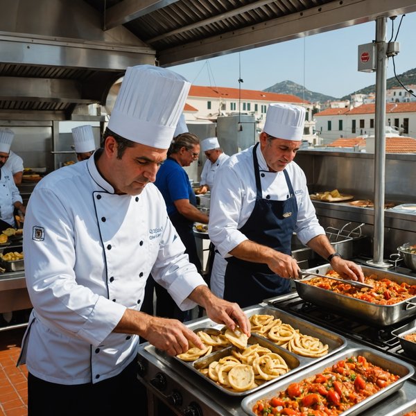 Peut-on trouver une croisière qui propose des cours de cuisine grecque avec des chefs locaux?